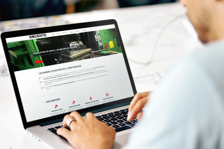 Refonte graphique du site internet de Nocente pour répondre aux nouvelles ambitions de l’entreprise !